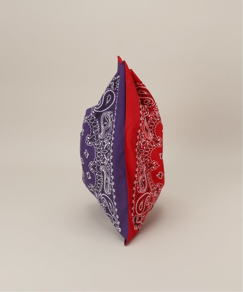 HAV-A-HANK（ハバハンク ）の「【 HAV-A-HANKfor relume / ハバハンク】別注バンダナバック（トートバッグ・メンズ・ブラック/ブラウン/グリーン/ネイビー/パープル/イエロー・FREE）」の14枚目の写真