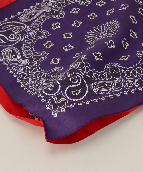 HAV-A-HANK（ハバハンク ）の「【 HAV-A-HANKfor relume / ハバハンク】別注バンダナバック（トートバッグ・メンズ・ブラック/ブラウン/グリーン/ネイビー/パープル/イエロー・FREE）」の18枚目の写真