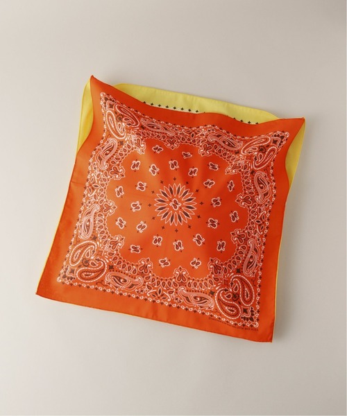 HAV-A-HANK（ハバハンク ）の「【 HAV-A-HANKfor relume / ハバハンク】別注バンダナバック（トートバッグ・メンズ・ブラック/ブラウン/グリーン/ネイビー/パープル/イエロー・FREE）」の12枚目の写真