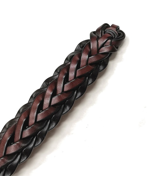 ADMIX/ATELIER SAB MEN（アドミックスアトリエサブメン）の「再生皮革 メッシュ レザー ベルト（ベルト・メンズ・ブラック/ブラウン/キャメル/トリコロール/ネイビー・FREE）」の8枚目の写真