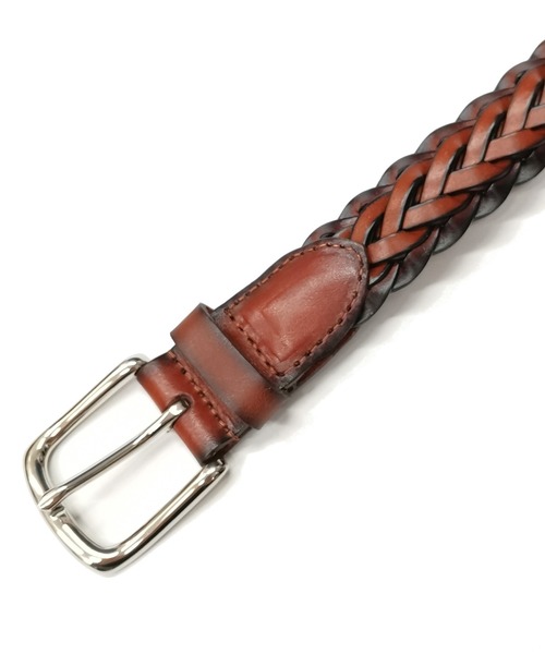 ADMIX/ATELIER SAB MEN（アドミックスアトリエサブメン）の「再生皮革 メッシュ レザー ベルト（ベルト・メンズ・ブラック/ブラウン/キャメル/トリコロール/ネイビー・FREE）」の9枚目の写真