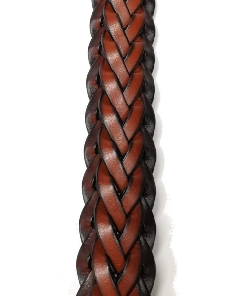 ADMIX/ATELIER SAB MEN（アドミックスアトリエサブメン）の「再生皮革 メッシュ レザー ベルト（ベルト・メンズ・ブラック/ブラウン/キャメル/トリコロール/ネイビー・FREE）」の10枚目の写真