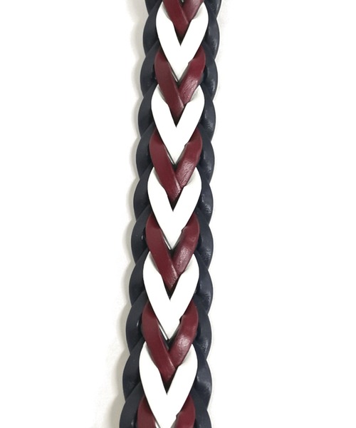 ADMIX/ATELIER SAB MEN（アドミックスアトリエサブメン）の「再生皮革 メッシュ レザー ベルト（ベルト・メンズ・ブラック/ブラウン/キャメル/トリコロール/ネイビー・FREE）」の17枚目の写真