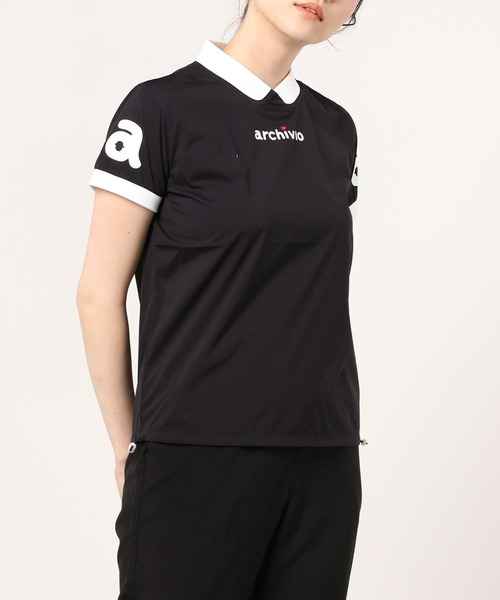 archivio(アルチビオ)の「ゴルフプルオーバー(H)(Tシャツ/カットソー・レディース・ホワイト/グレー/ブラック/レッド・M/L/S)」の15枚目の写真