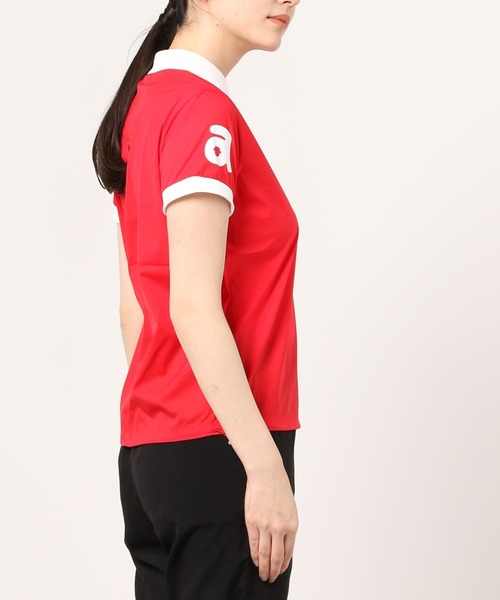archivio(アルチビオ)の「ゴルフプルオーバー(H)(Tシャツ/カットソー・レディース・ホワイト/グレー/ブラック/レッド・M/L/S)」の18枚目の写真