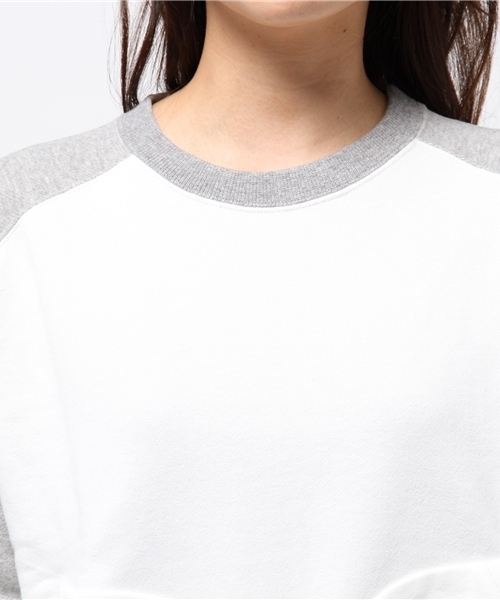 sakayori（サカヨリ）の「【sakayori.】スウェット裏毛リバーシブルプルオーバー（スウェット・レディース・チャコールグレー/ホワイト・38）」の9枚目の写真