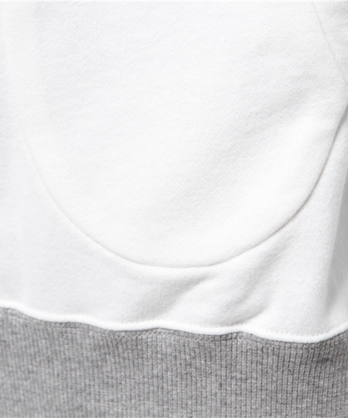 sakayori（サカヨリ）の「【sakayori.】スウェット裏毛リバーシブルプルオーバー（スウェット・レディース・チャコールグレー/ホワイト・38）」の12枚目の写真