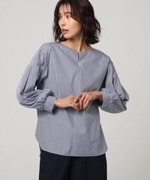 【超美品】アンタイトル パフスリーブ デザイン袖 Tブラウス とろみ 光沢 楽天市場】【アウトレットセール】 返品交換不可 配色