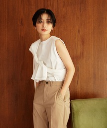 UNIVERSAL OVERALL | UNIVERSAL OVERALL/別注ノースリーブステッチカットソー(Tシャツ/カットソー)