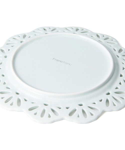 Francfranc（フランフラン）の「パニエ プレート レース S ミント