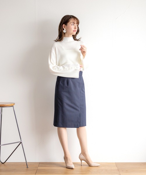 kay me　日本製フロントノット ワンピース　7　ネックツイスト　ストレッチ⭐︎ kay me 日本製フロントノット ワンピース 7 ネックツイスト ストレッチ