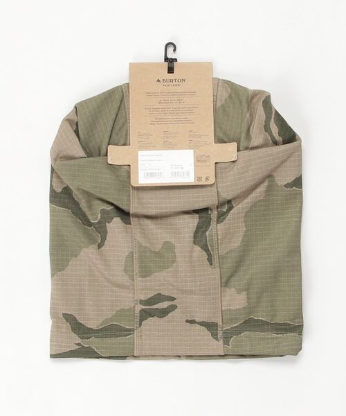 BURTON（バートン）の「ボンディングフリース フードウォーマー（ネックウォーマー/スヌード・メンズ・ブルー/カモフラージュ・FREE/ONESIZE(L)）」の3枚目の写真
