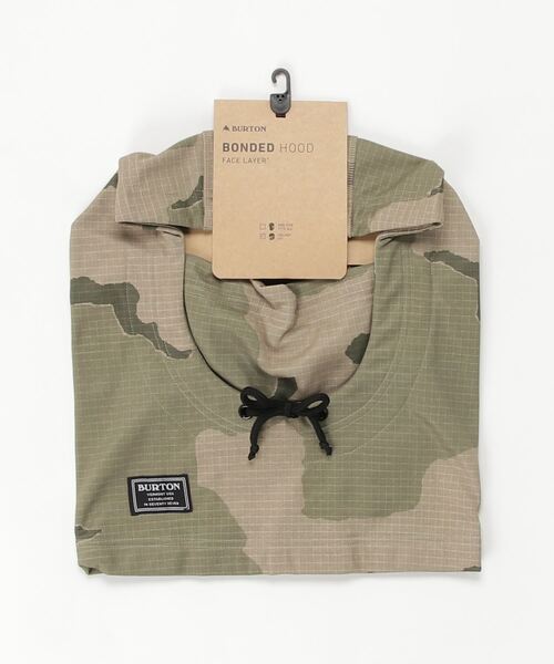 BURTON（バートン）の「ボンディングフリース フードウォーマー（ネックウォーマー/スヌード・メンズ・ブルー/カモフラージュ・FREE/ONESIZE(L)）」の5枚目の写真