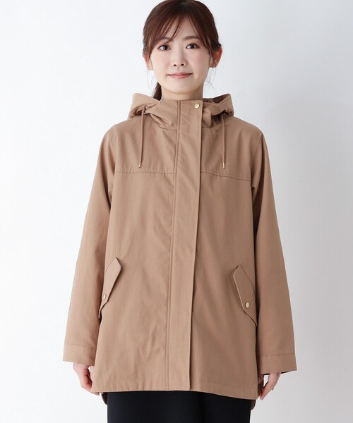 pink adobe（ピンクアドベ）の「◆【M-LL/撥水加工】ツイルマウンテンパーカー（ブルゾン・レディース・カーキ/ネイビー/キャメル・38/42/40）」の11枚目の写真