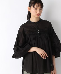 JEANASIS | コットンピンタックギャザーブラウス/936482(シャツ/ブラウス)