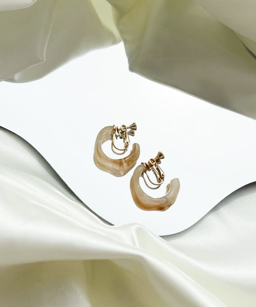 kutir(クティール)の「アソートマーブルイヤリング(イヤリング・レディース・A/B/C/D/E/F/G/H/I/J・FREE)」の6枚目の写真