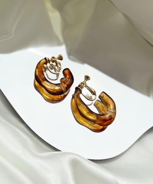 kutir(クティール)の「アソートマーブルイヤリング(イヤリング・レディース・A/B/C/D/E/F/G/H/I/J・FREE)」の8枚目の写真