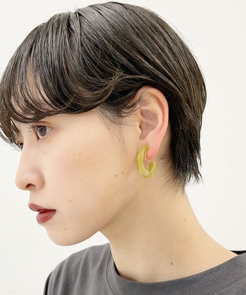 kutir(クティール)の「アソートマーブルイヤリング(イヤリング・レディース・A/B/C/D/E/F/G/H/I/J・FREE)」の9枚目の写真