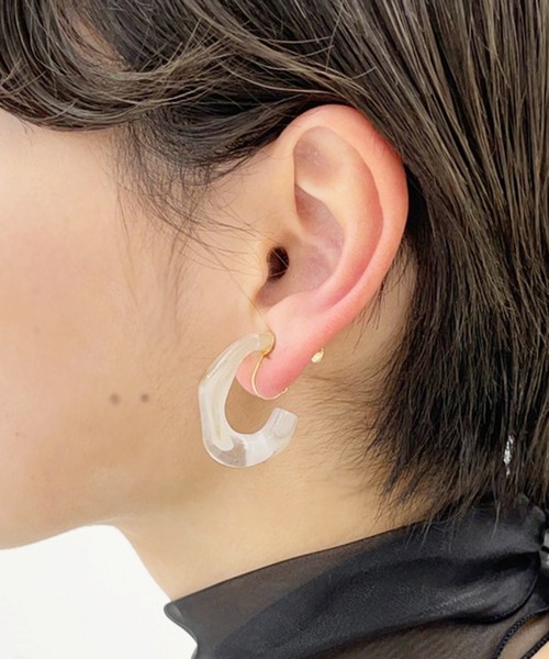 kutir(クティール)の「アソートマーブルイヤリング(イヤリング・レディース・A/B/C/D/E/F/G/H/I/J・FREE)」の10枚目の写真