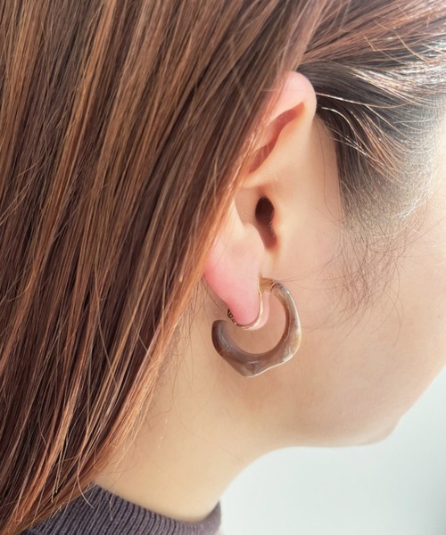 kutir(クティール)の「アソートマーブルイヤリング(イヤリング・レディース・A/B/C/D/E/F/G/H/I/J・FREE)」の11枚目の写真