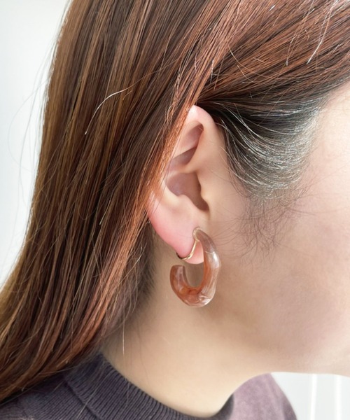 kutir(クティール)の「アソートマーブルイヤリング(イヤリング・レディース・A/B/C/D/E/F/G/H/I/J・FREE)」の15枚目の写真