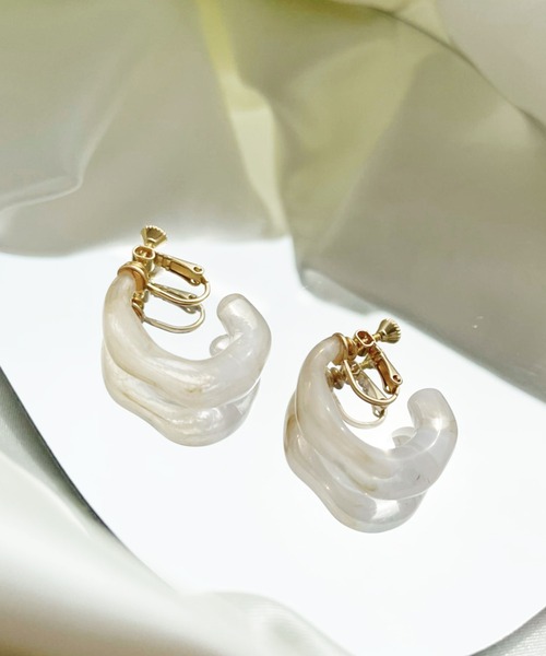 kutir(クティール)の「アソートマーブルイヤリング(イヤリング・レディース・A/B/C/D/E/F/G/H/I/J・FREE)」の22枚目の写真