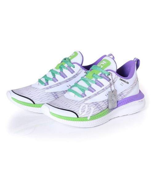 FILA(フィラ)の「【FILA×RADIO EVA】ウェーブレットアルファ(スニーカー・メンズ・ブラック/ブラック系2/ホワイト・26cm/23cm/25cm/24cm/27cm/28cm)」の1枚目の写真