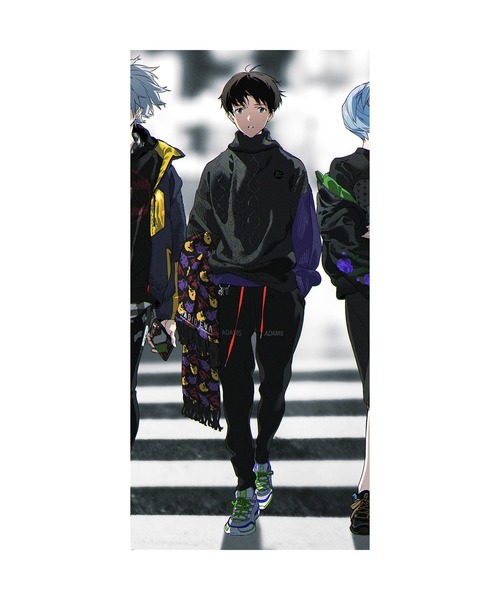 FILA(フィラ)の「【FILA×RADIO EVA】ウェーブレットアルファ(スニーカー・メンズ・ブラック/ブラック系2/ホワイト・26cm/23cm/25cm/24cm/27cm/28cm)」の5枚目の写真