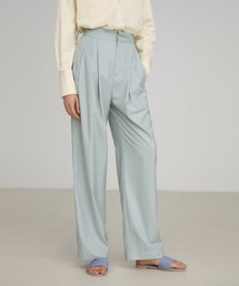 UNSPOKEN | 【UNSPOKEN】Mint green slacks pants FAZ19299chw(スラックス)