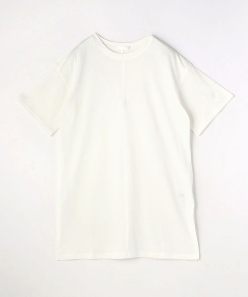 NICOLE white(ニコルホワイト)の「メッシュベスト&5分袖Tシャツセット(Tシャツ/カットソー・レディース・オフホワイト/グリーン/ライトグレー・FREE)」の16枚目の写真