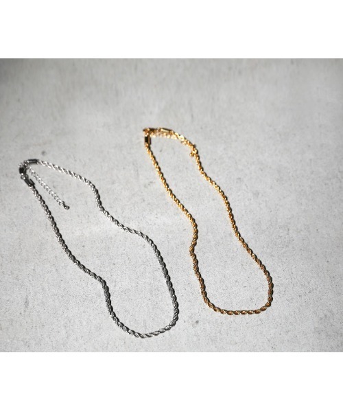 select MOCA（セレクトモカ）の「ツイストチェーンネックレス（ネックレス・レディース・シルバー/ゴールド・FREE）」の12枚目の写真