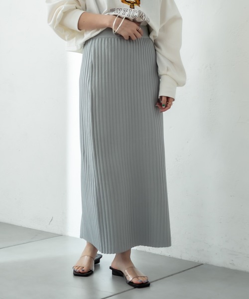 リブニットタイトスカート Tシャツ カットソー Mystic ミスティック のファッション通販 Zozotown