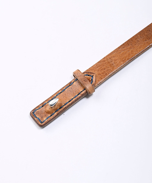 45R（フォーティファイブアール）の「マウロのバックルレス細ベルト（ベルト・レディース・ブラウン/ダークブラウン・SMALL/MEDIUM）」の3枚目の写真