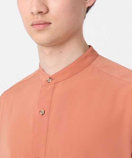 DRESSTERIOR（ドレステリア）の「◆【WEB限定】【DRESSTERIOR＋】オーバーサイズ バンドカラーシャツ（シャツ/ブラウス・メンズ・ホワイト/ライトグリーン/ワインレッド/ピンク・90/91/92）」の20枚目の写真