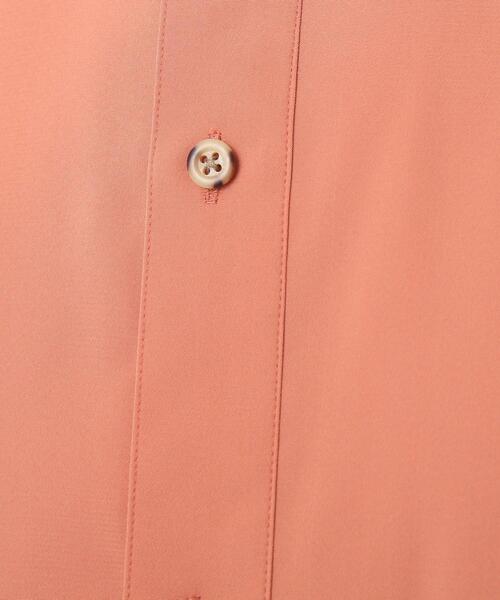 DRESSTERIOR（ドレステリア）の「◆【WEB限定】【DRESSTERIOR＋】オーバーサイズ バンドカラーシャツ（シャツ/ブラウス・メンズ・ホワイト/ライトグリーン/ワインレッド/ピンク・90/91/92）」の15枚目の写真