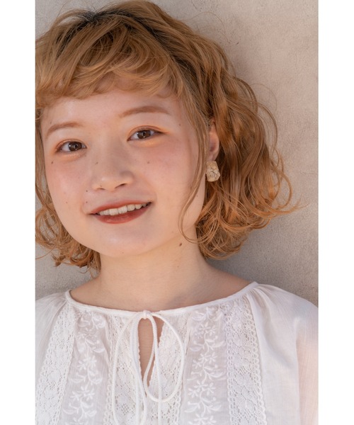 CHACO （FLOWER ACCESSORY）（チャコ）の「CHACO/ かすみ草の原石風イヤリング（イヤリング・レディース・キナリ・FREE）」の5枚目の写真