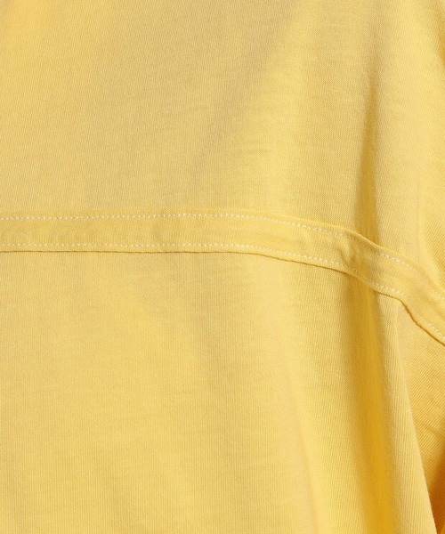 niko and...（ニコアンド）の「ポイントテープ使いＴシャツ（Tシャツ/カットソー・メンズ・イエロー/ブルー/オフホワイト・LARGE/MEDIUM）」の10枚目の写真