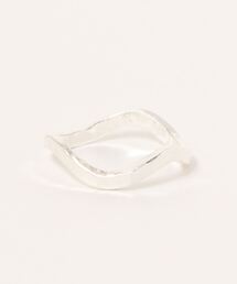 【V&SSS】sv925 太 Ripples ring (キラキラ)