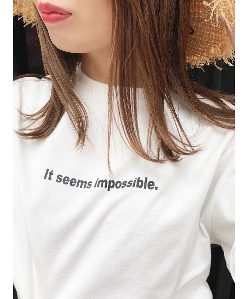 one way（ワンウェイ）の「【oneway】バックフォトプリントTシャツ（Tシャツ/カットソー・レディース・ホワイト/ブラック/ベージュ・FREE）」の9枚目の写真