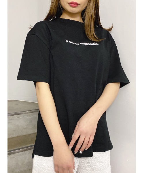 one way（ワンウェイ）の「【oneway】バックフォトプリントTシャツ（Tシャツ/カットソー・レディース・ホワイト/ブラック/ベージュ・FREE）」の11枚目の写真
