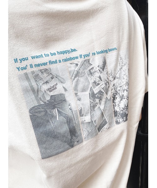 one way（ワンウェイ）の「【oneway】バックフォトプリントTシャツ（Tシャツ/カットソー・レディース・ホワイト/ブラック/ベージュ・FREE）」の14枚目の写真