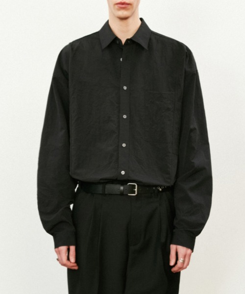 VIVASTUDIO（ビバスタジオ）の「ASYMMETRICAL SHIRTS（シャツ/ブラウス・メンズ・ベージュ/ブラック・MEDIUM/LARGE）」の2枚目の写真