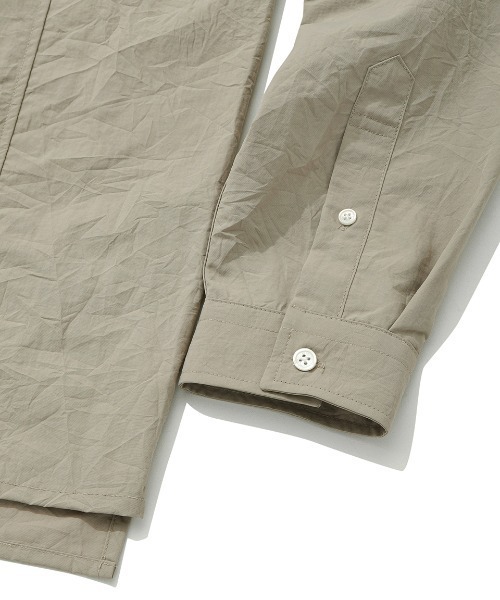 VIVASTUDIO（ビバスタジオ）の「ASYMMETRICAL SHIRTS（シャツ/ブラウス・メンズ・ベージュ/ブラック・MEDIUM/LARGE）」の15枚目の写真