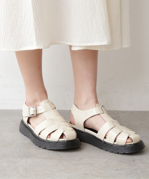 FREE'S MART(フリーズマート)の「◇フットベットグルカサンダル(サンダル・レディース・ホワイト/ブラック・MEDIUM/SMALL)」の6枚目の写真