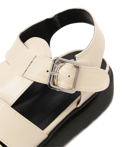 FREE'S MART(フリーズマート)の「◇フットベットグルカサンダル(サンダル・レディース・ホワイト/ブラック・MEDIUM/SMALL)」の18枚目の写真