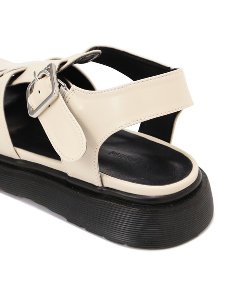 FREE'S MART(フリーズマート)の「◇フットベットグルカサンダル(サンダル・レディース・ホワイト/ブラック・MEDIUM/SMALL)」の19枚目の写真