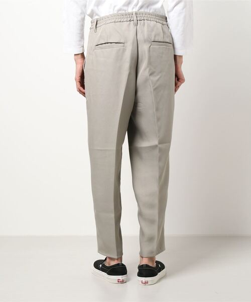 coca(coca)(コカ)の「ポリツイルタックテーパードパンツ(その他パンツ・メンズ・ベージュ/ブラック・L/M)」の18枚目の写真