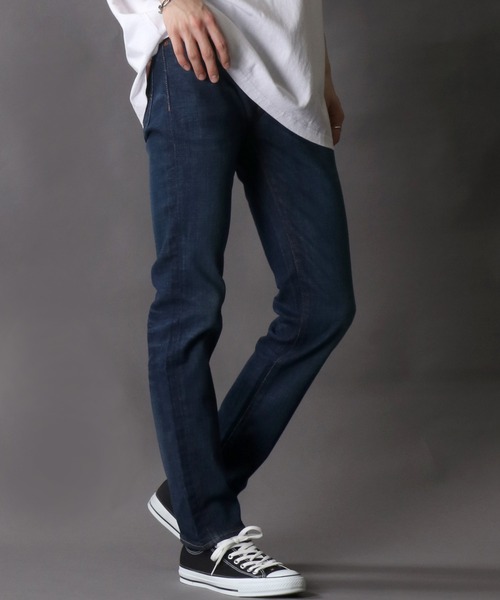 Levi's（リーバイス）の「【Levi's】511 SKINNY スキニー（デニムパンツ・メンズ・ダークインディゴブルー/ワンウォッシュ/インディゴブルー・28inch/29inch/30inch/31inch/32inch/33inch/34inch/36inch/27inch）」の2枚目の写真