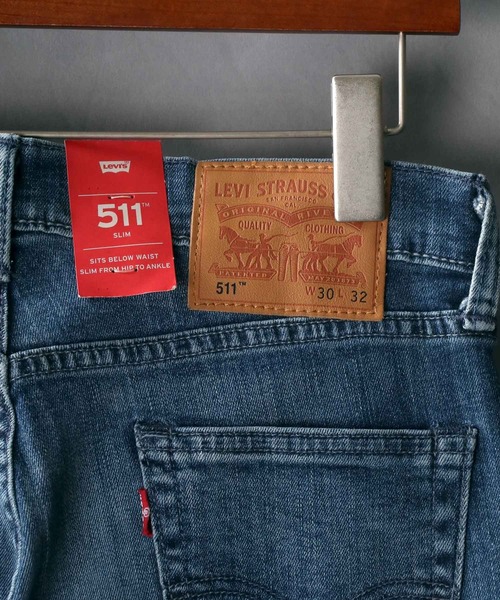 Levi's（リーバイス）の「【Levi's】511 SKINNY スキニー（デニムパンツ・メンズ・ダークインディゴブルー/ワンウォッシュ/インディゴブルー・28inch/29inch/30inch/31inch/32inch/33inch/34inch/36inch/27inch）」の8枚目の写真