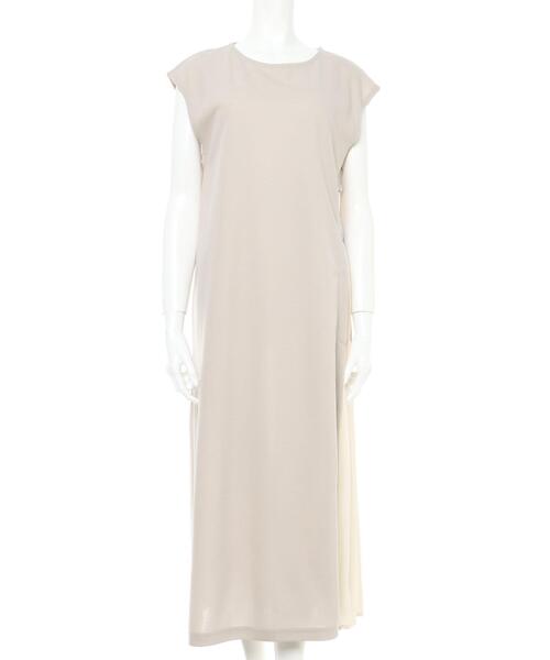 INGNI（イング）の「サイドプリーツワンピース（ワンピース・レディース・ブラック/ブラック系その他/グレー系その他/ライトカーキ・M）」の17枚目の写真